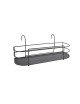 Balconnière Louis Moulin support pour plante sur balcon métal anthracite