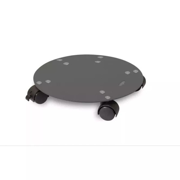 Roule plante Louis Moulin design anthracite rond en acier 50cm