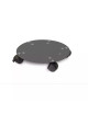 Roule plante Louis Moulin design anthracite rond en acier 50cm