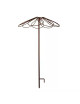 Tuteur parapluie Louis Moulin 9 pétales en métal - fer vieilli