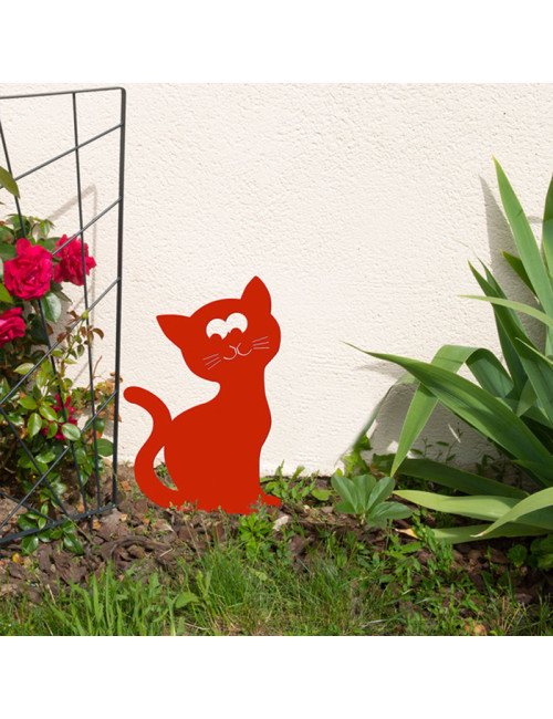 Figurine à piquer Louis Moulin décoration jardin en acier - 6 modèles