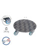 Roule plante Louis Moulin rond en alu - 3 tailles