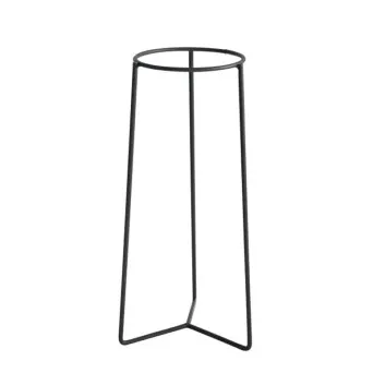 Tripode extérieur porte plante Louis Moulin anthracite acier - 3 tailles