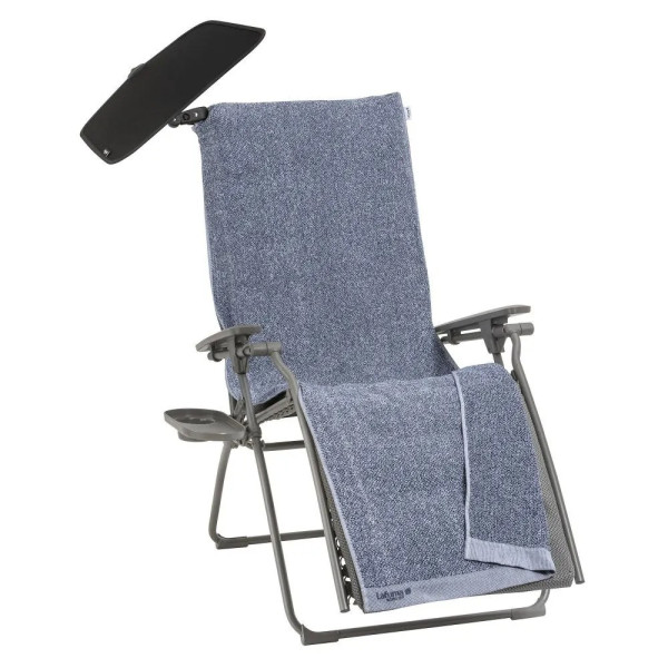 Ensemble Fauteuil relax LAFUMA MOBILIER Evolution Becomfort et accessoires