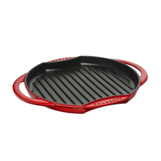 Sun Grill rond en fonte CHASSEUR 26cm - 2 coloris