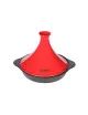 Tajine en fonte CHASSEUR rouge - 2 tailles