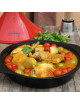 Tajine en fonte CHASSEUR rouge - 2 tailles