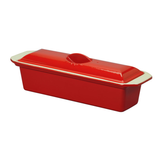 Terrine rectangulaire en fonte CHASSEUR - 2 tailles 2 coloris