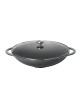Wok en fonte CHASSEUR 37cm - 3 coloris
