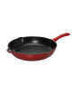 Poêle grill ronde en fonte CHASSEUR 25cm - 2 coloris