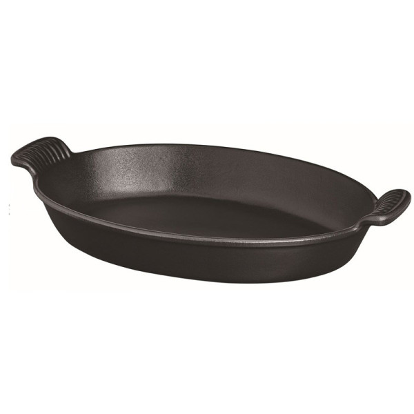 Plat à four ovale en fonte CHASSEUR - 2 tailles 2 coloris