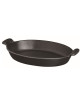 Plat à four ovale en fonte CHASSEUR - 2 tailles 2 coloris
