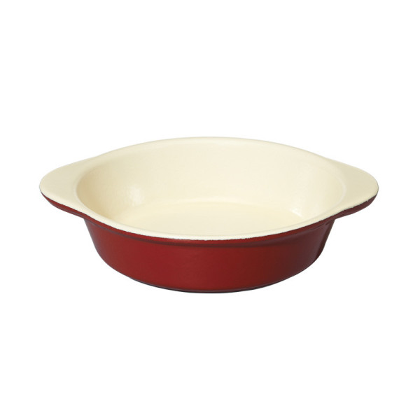 Plat à four rond en fonte CHASSEUR - 3 tailles 2 coloris