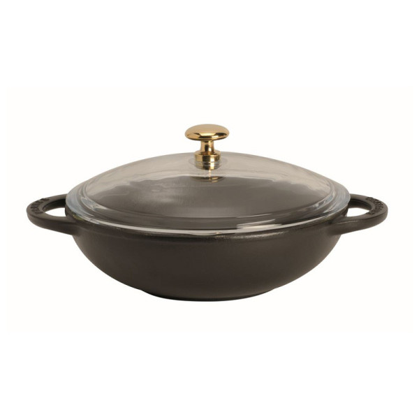 Mini wok en fonte CHASSEUR 18cm - 3 coloris