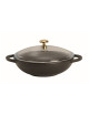 Mini wok en fonte CHASSEUR 18cm - 3 coloris