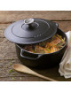 Cocotte en fonte CHASSEUR 22cm - 2 coloris