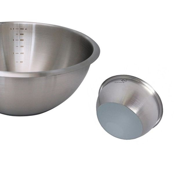 Cul de Poule en inox De Buyer - 3 tailles