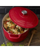 Cocotte ovale en fonte CHASSEUR 33cm - 6 coloris