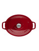 Cocotte ovale en fonte CHASSEUR 33cm - 6 coloris