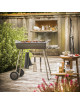 Barbecue en fonte INVICTA sur chariot Niagara