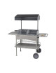 Barbecue sur chariot INVICTA avec hotte Grilladin