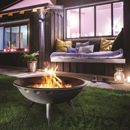 Braséro noir INVICTA en fonte Iowa