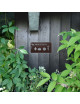 Pancarte décorative LES AMIS DU JARDIN Louis Moulin en métal - 2 coloris
