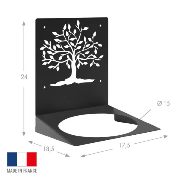 Applique végétale Louis Moulin décoration support plantes - 3 modèles