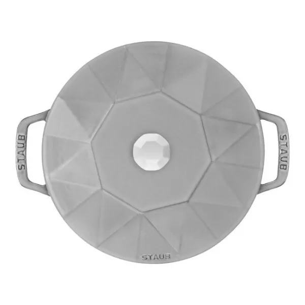 Cocotte en fonte STAUB diamant Gris graphite 22cm