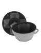 Cocotte en fonte STAUB diamant Gris graphite 22cm