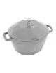 Cocotte en fonte STAUB diamant Gris graphite 22cm