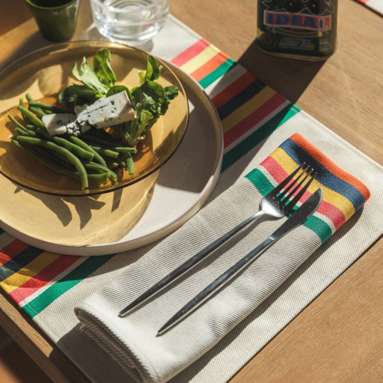 Serviette de table ARTIGA Mauléon - 6 coloris