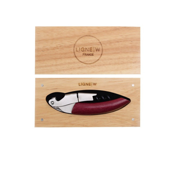 Sommelier LIGNE W Collection W Signature bois d'amarante écrin bois