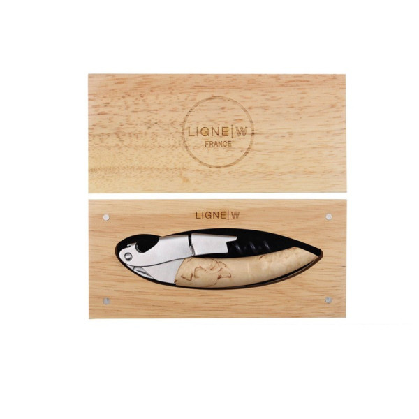 Sommelier LIGNE W Collection W Signature bois de bouleau écrin bois