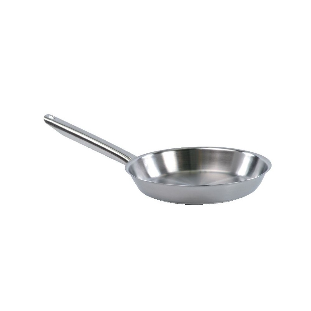 Poêle à Frire Hybride Inox Navaris 22 Cm – Compatible Induction, Neuve Sous Emballage