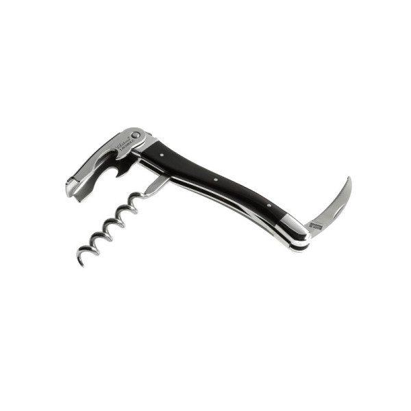 Couteau sommelier CHATEAU LAGUIOLE Collection Classic Corne noire