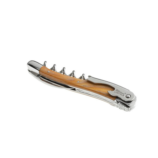 Couteau sommelier CHATEAU LAGUIOLE Collection Classic Stamina naturel