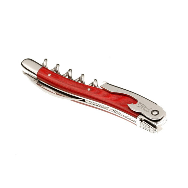 Couteau sommelier CHATEAU LAGUIOLE Collection Classic Stamina rouge