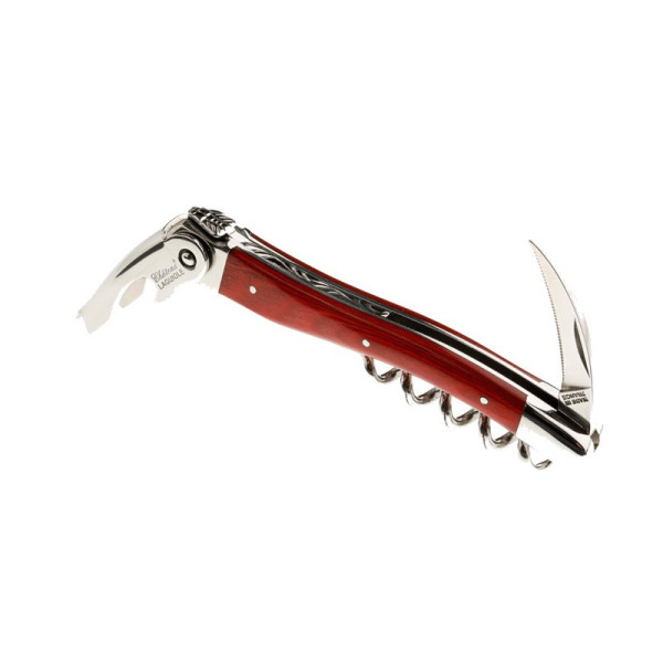 Couteau sommelier CHATEAU LAGUIOLE Collection Classic Stamina rouge