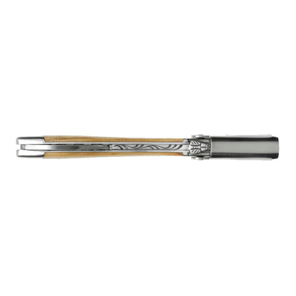 Couteau sommelier CHATEAU LAGUIOLE Collection Classic Bois d'olivier