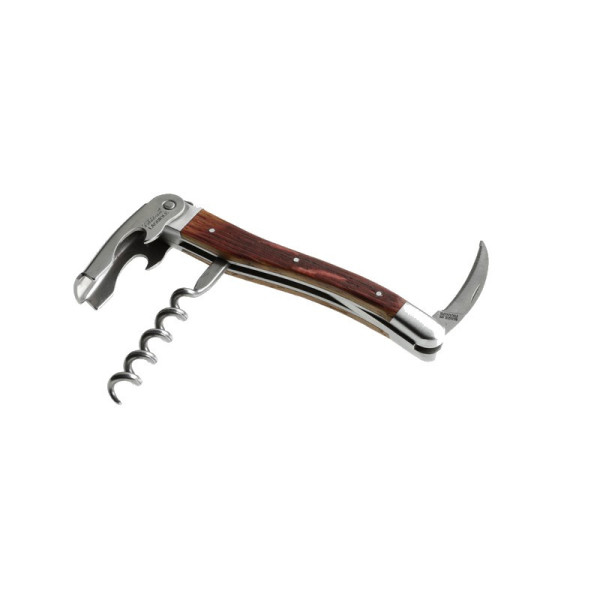 Couteau sommelier CHATEAU LAGUIOLE Collection Classic Bois de tonneau