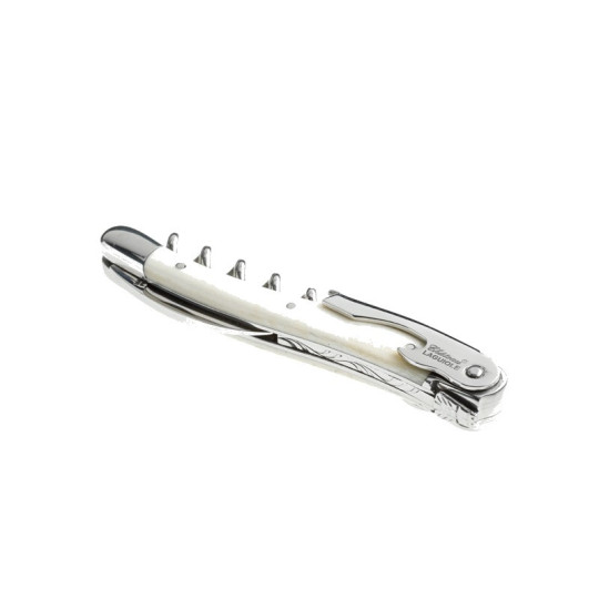Couteau sommelier CHATEAU LAGUIOLE Collection Classic Os blanc