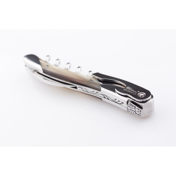 Couteau sommelier CHATEAU LAGUIOLE Collection Grand Cru Corne blonde