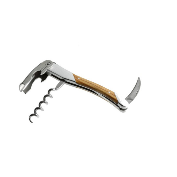 Couteau sommelier CHATEAU LAGUIOLE Collection Grand Cru Bois d'Olivier