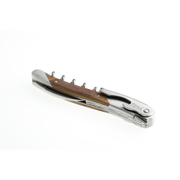 Couteau sommelier CHATEAU LAGUIOLE Collection Grand Cru Bois de Tonneau