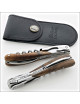 Couteau sommelier CHATEAU LAGUIOLE Collection Melchior Bois de Noyer