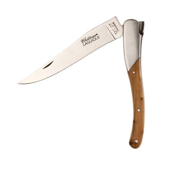 Couteau pliant CHATEAU LAGUIOLE Collection Signature Bois de Cade