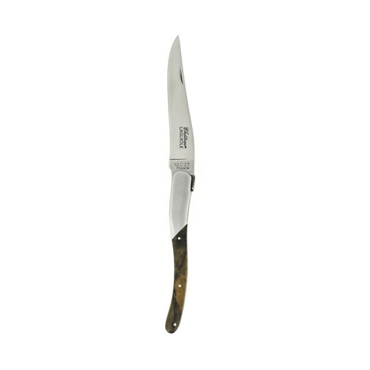 Couteau pliant CHATEAU LAGUIOLE Collection Signature Bois de Bruyère