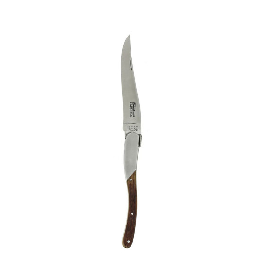 Couteau pliant CHATEAU LAGUIOLE Collection Signature Bois de Tonneau