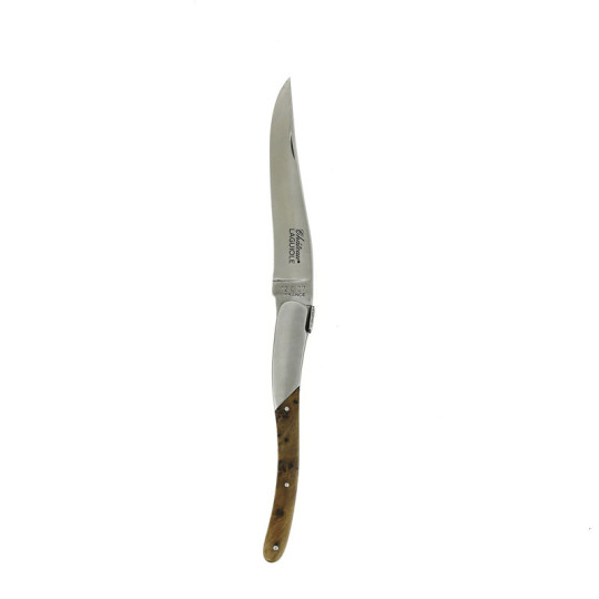 Couteau pliant CHATEAU LAGUIOLE Collection Signature Bois de Noyer